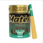 Muha meds thin mints og infused pre roll five pack 3g minty Indica joints by Muha Meds
