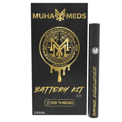 muha meds battery 510 thread vape pen base rechargeable sleek design