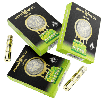 Muha Meds bulk carts wholesale case with sealed 1g cartridge boxes