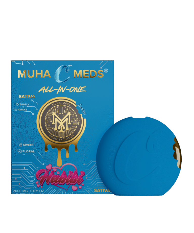 How to use Muha Meds disposable: Habibi 2g draw activated rechargeable vape pen