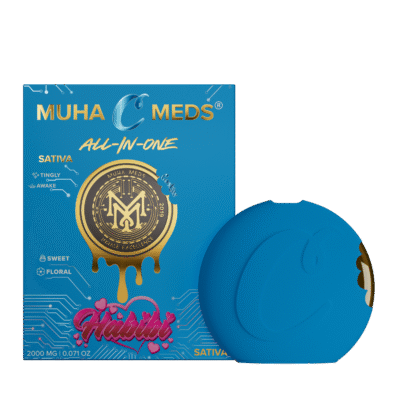 muha meds carts habibi disposable vape pen 2g sativa tropical sweet flavor by Cookies