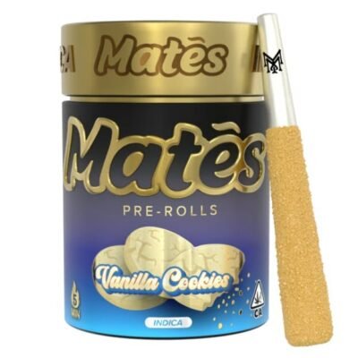 muha meds vanilla cookies infused pre roll 5 pack 3g indica sweet vanilla flavor pre rolls